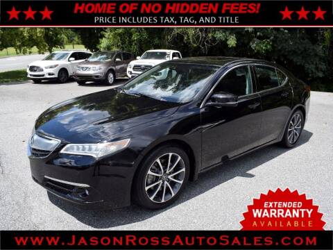 2016 Acura TLX for sale at Jason Ross Auto Sales in Burlington NC