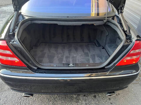 2001 Mercedes-Benz CL-Class CL 500