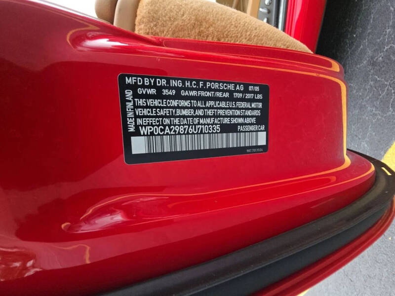 2006 Porsche Boxster