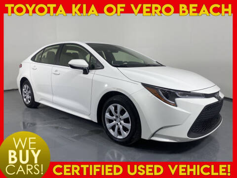 2021 Toyota Corolla for sale at PHIL SMITH AUTOMOTIVE GROUP - Toyota Kia of Vero Beach in Vero Beach FL