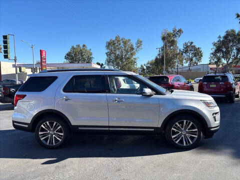 2018 Ford Explorer Platinum