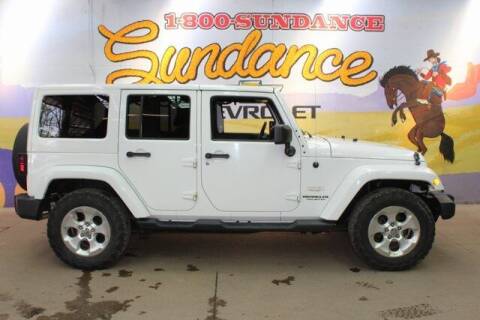 2014 Jeep Wrangler Unlimited for sale at Sundance Chevrolet in Grand Ledge MI