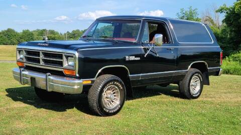 1987 Dodge Ramcharger for sale at Great Lakes Classic Cars & Detail Shop in Hilton NY