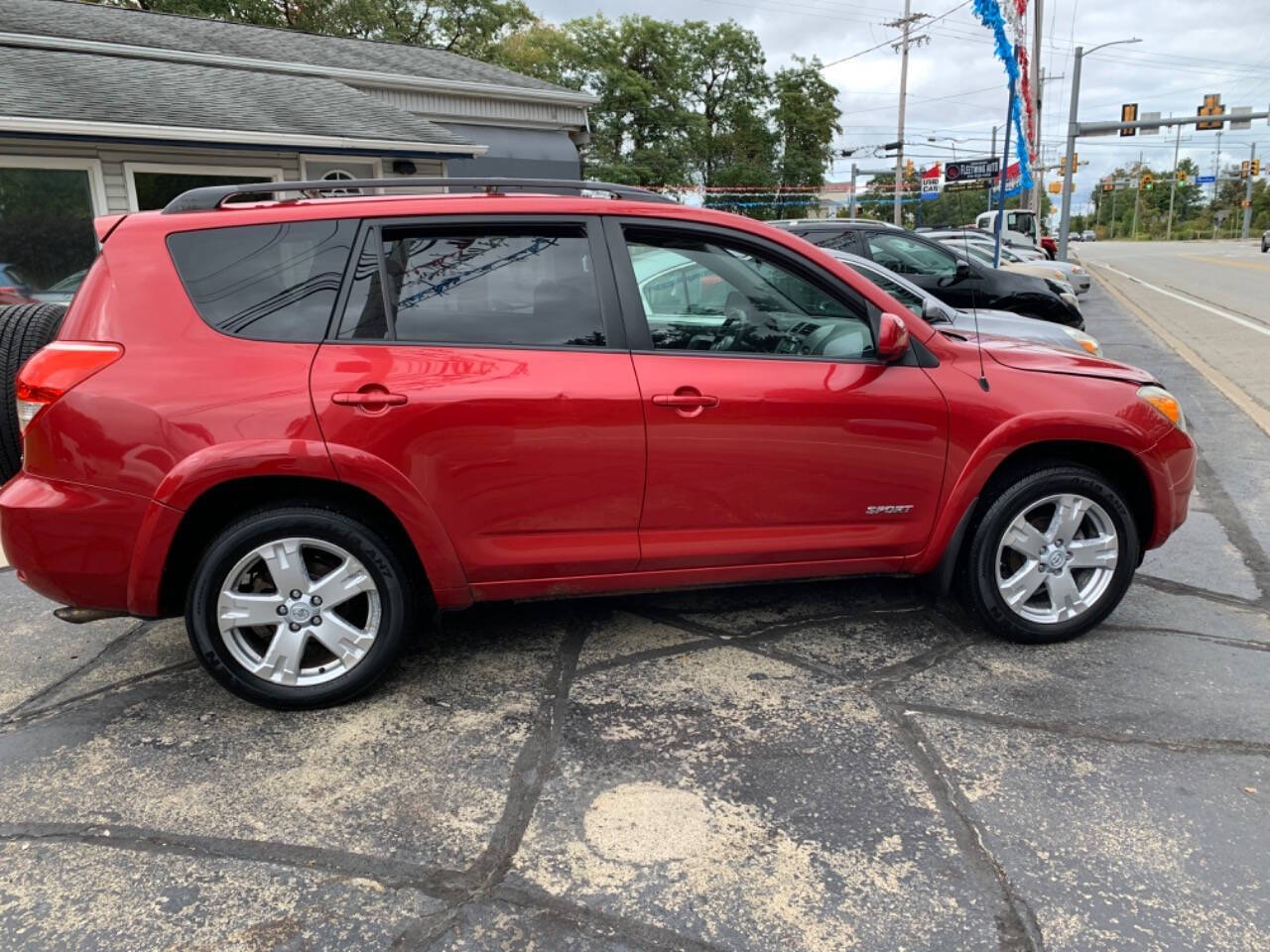 2008 Toyota RAV4 for sale at Chuckie Bizzarro's Fleetwing Auto in Erie, PA