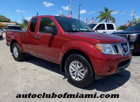 2017 Nissan Frontier for sale at AUTO CLUB OF MIAMI, INC in Miami FL
