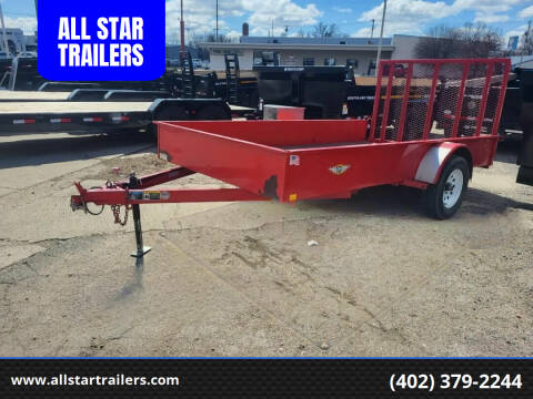 2013 USED H&h 8X12 SOLID SIDE UTILITY for sale at ALL STAR TRAILERS Used in , NE