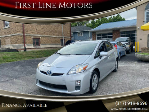 2010 Toyota Prius for sale at First Line Motors in Brownsburg IN