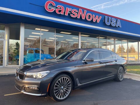 2018 BMW 7 Series for sale at CarsNowUsa LLc in Monroe MI