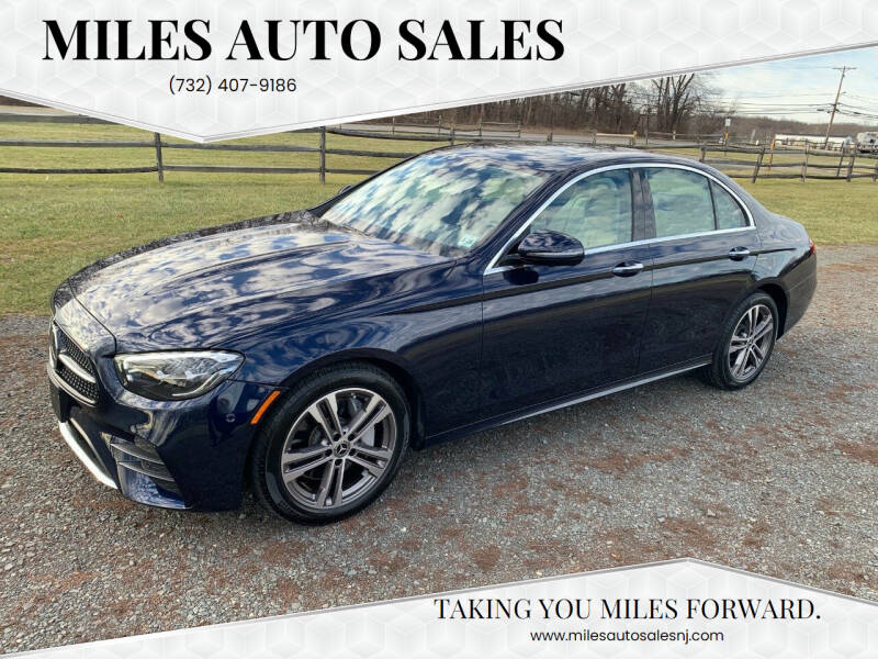 2021 Mercedes-Benz E-Class for sale at Miles Auto Sales in Jackson NJ