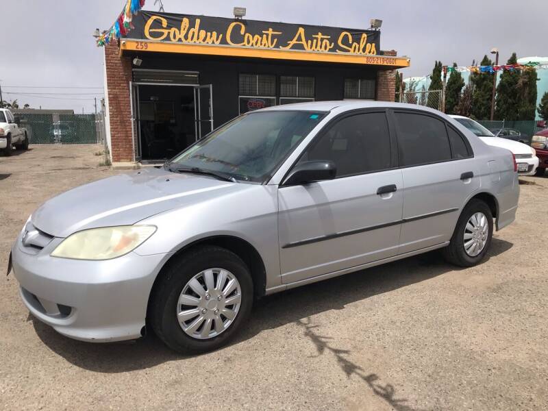2004 Honda Civic for sale at Golden Coast Auto Sales in Guadalupe CA