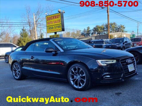 2013 Audi A5 for sale at Quickway Auto Sales in Hackettstown NJ