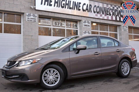 2014 Honda Civic for sale at The Highline Car Connection in Waterbury CT