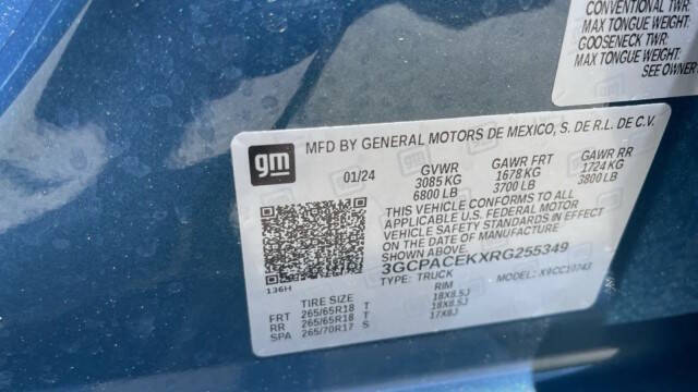 2024 Chevrolet Silverado 1500