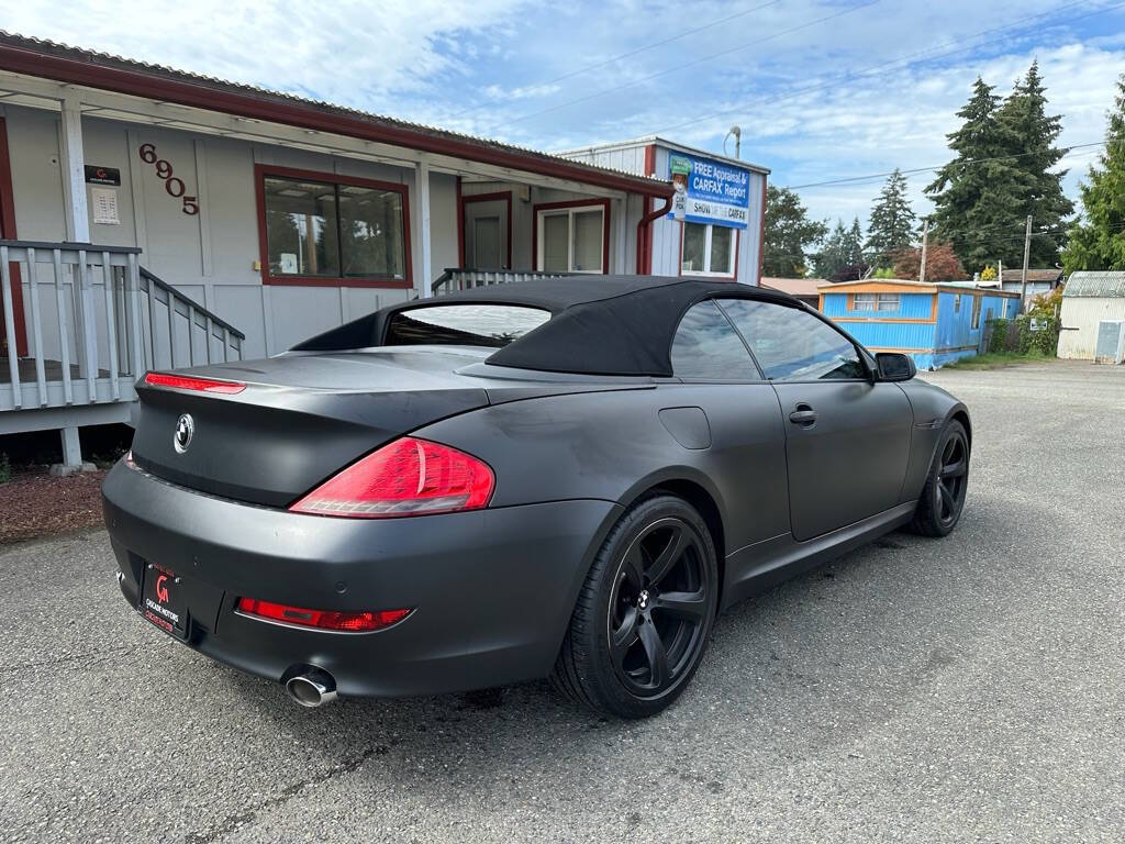 2008 BMW 6 Series for sale at Cascade Motors in Olympia, WA