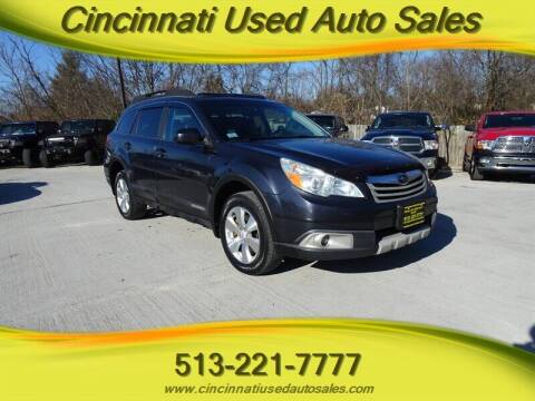 2011 Subaru Outback for sale at Cincinnati Used Auto Sales in Cincinnati OH