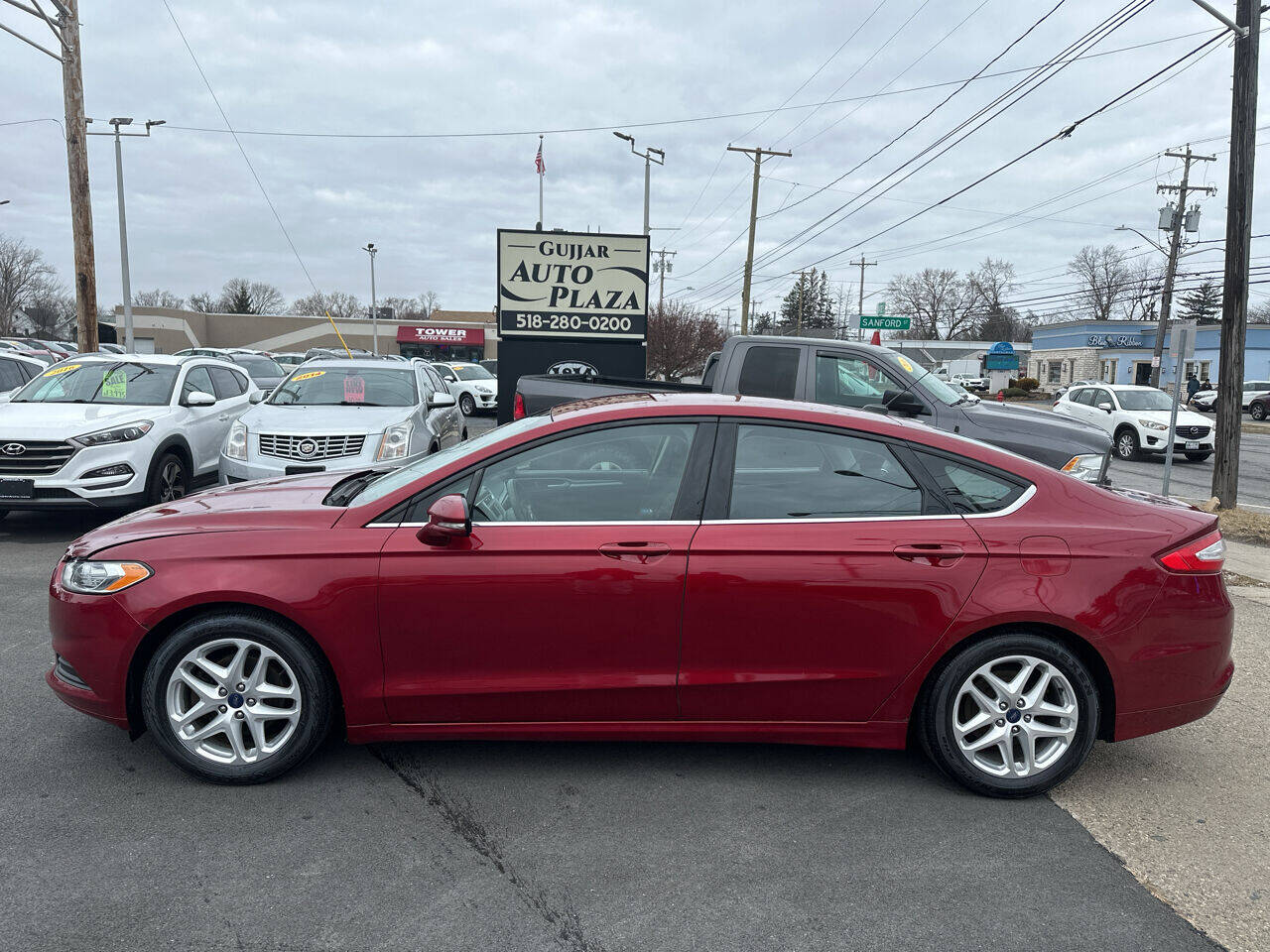 2016 Ford Fusion for sale at Gujjar Auto Plaza Inc in Schenectady, NY