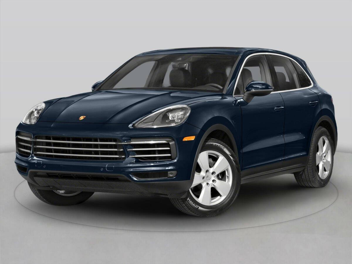 Blue 2021 Porsche Cayenne Base AWD 4dr SUV 1