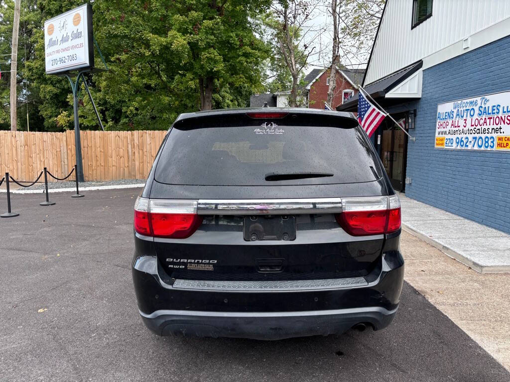 2013 Dodge Durango for sale at Michael Johnson @ Allens Auto Sales Hopkinsville in Hopkinsville, KY