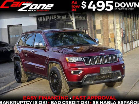 2018 Jeep Grand Cherokee for sale at Carzone Automall in South Gate CA