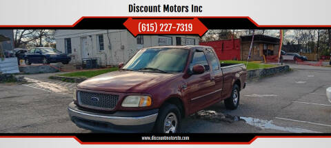 1999 Ford F-150 for sale at Discount Motors Inc in Nashville TN