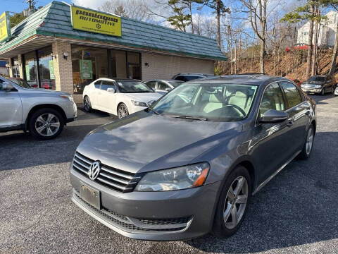 2012 Volkswagen Passat for sale at PANIAGUA AUTOMOTIVE in Chattanooga TN