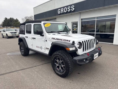 2018 Jeep Wrangler Unlimited for sale at Gross Motors of Marshfield in Marshfield WI