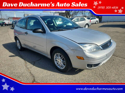 2006 Ford Focus for sale at Dave Ducharme's Auto Sales in Lowell MA
