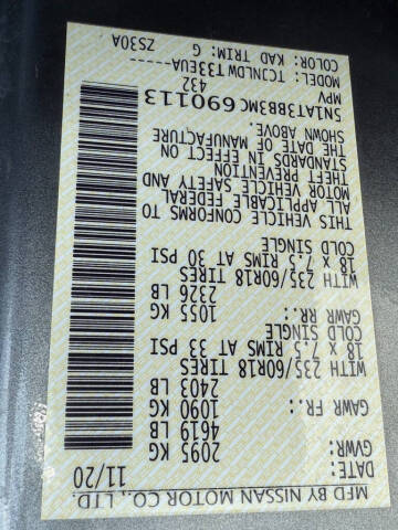 2021 Nissan Rogue SV