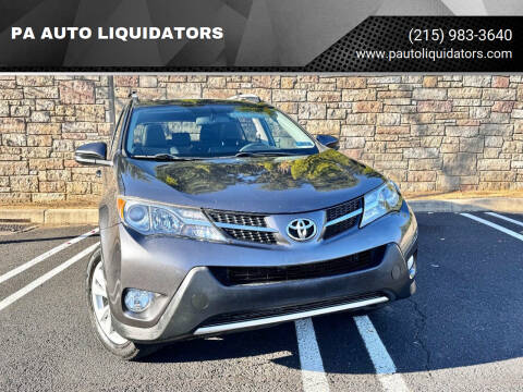 2014 Toyota RAV4 for sale at PA AUTO LIQUIDATORS in Huntingdon Valley PA