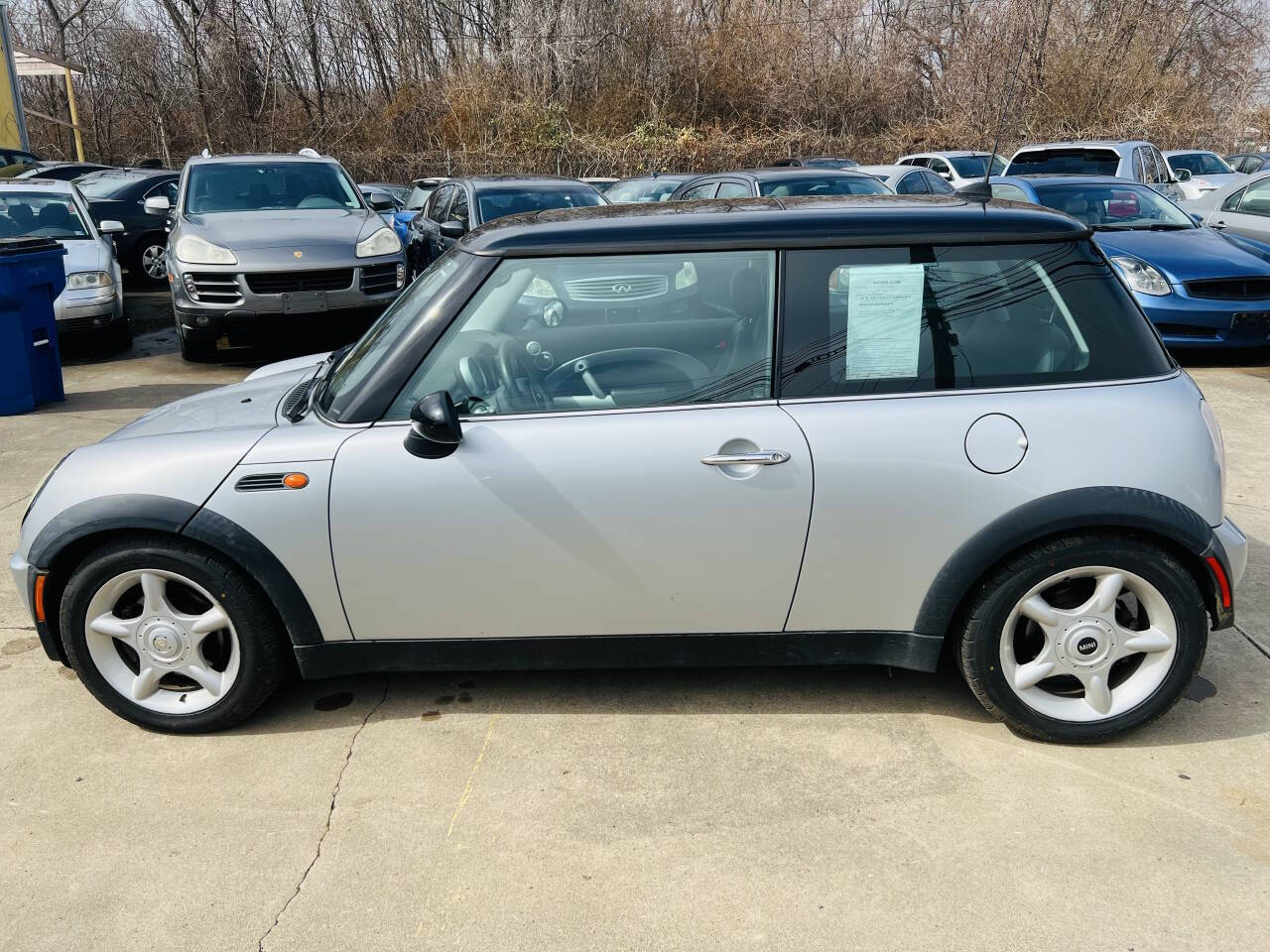 Silver 2005 MINI Cooper Base 2dr Hatchback 2