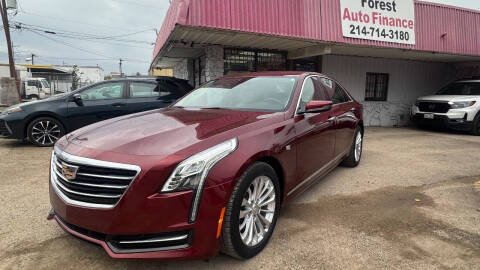 2016 Cadillac CT6 for sale at Forest Auto Finance LLC in Garland TX