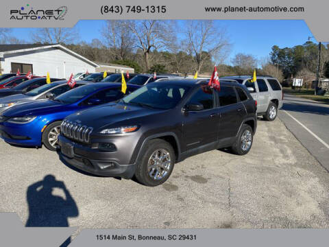 2015 Jeep Cherokee for sale at Planet Automotive LLC in Bonneau SC
