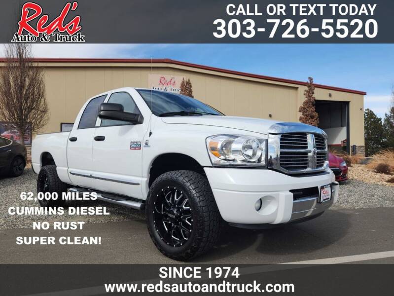 2008 Dodge Ram 2500 for sale at Red's Auto and Truck in Longmont CO