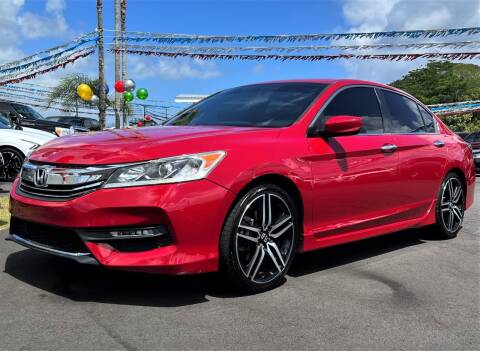 2017 Honda Accord for sale at PONO'S USED CARS in Hilo HI
