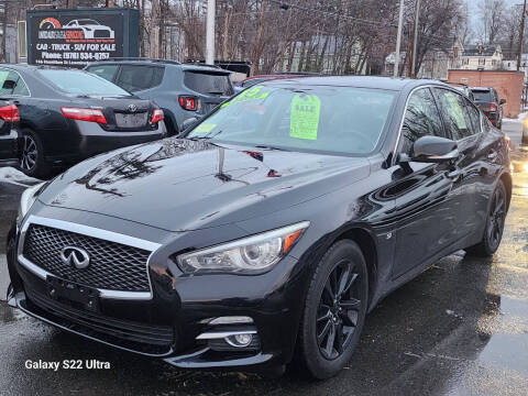 2015 Infiniti Q50 for sale at United Auto Sales & Service Inc in Leominster MA