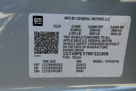 2024 GMC Sierra 2500HD