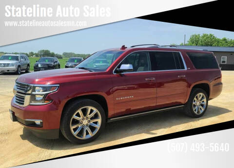 2016 Chevrolet Suburban for sale at Stateline Auto Sales in Mabel MN