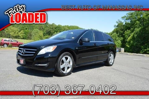 2012 Mercedes-Benz R-Class for sale at Best Auto of Manassas INC in Manassas VA