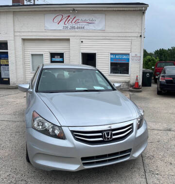 2012 Honda Accord for sale at Nile Auto Sales in Greensboro NC