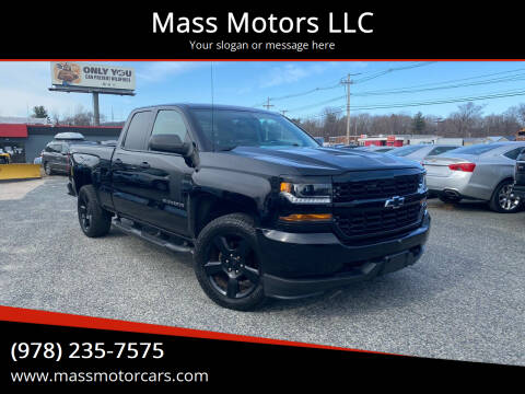 2017 Chevrolet Silverado 1500 for sale at Mass Motors LLC in Worcester MA