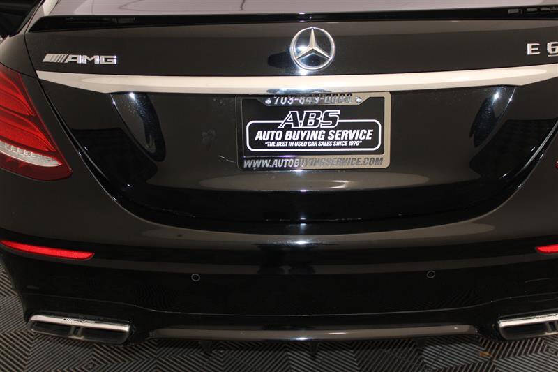 2018 Mercedes-Benz E-Class AMG E 63 S