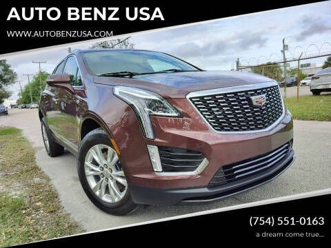 2022 Cadillac XT5 for sale at AUTO BENZ USA in Fort Lauderdale FL