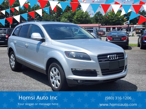 2007 Audi Q7 for sale at Homsi Auto Inc in Kannapolis NC