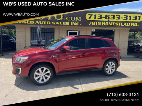 2015 Mitsubishi Outlander Sport 2.4 GT