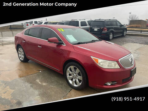 2012 Buick LaCrosse for sale at 2nd Generation Motor Company in Tulsa OK