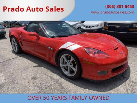 2011 Chevrolet Corvette for sale at Prado Auto Sales in Miami FL