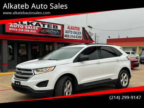 2015 Ford Edge for sale at Alkateb Auto Sales in Garland TX