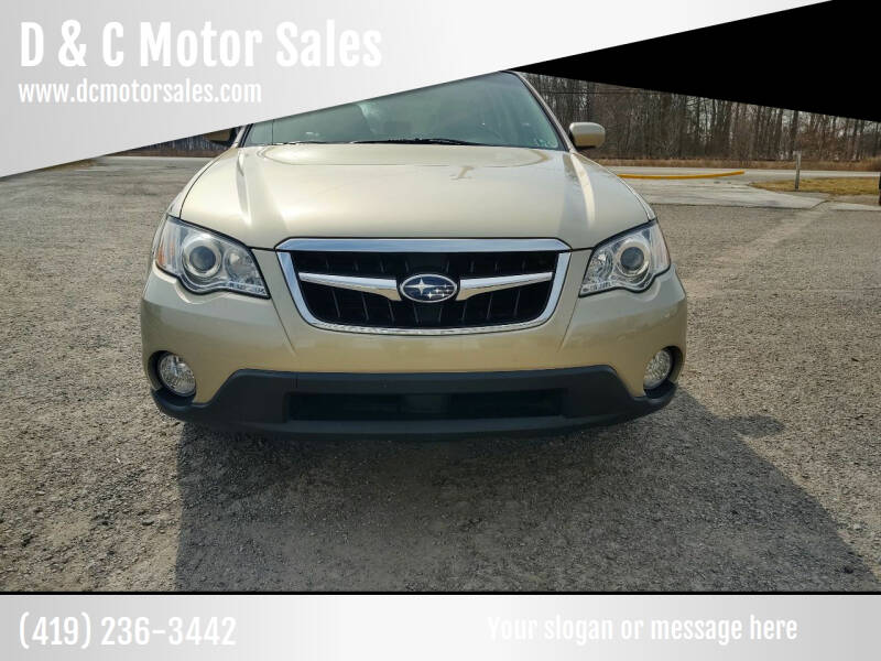 2008 Subaru Outback for sale at D & C Motor Sales in Elida OH