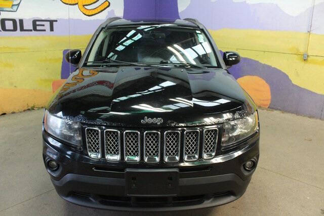 Used 2014 Jeep Compass Latitude with VIN 1C4NJDEB6ED501379 for sale in Grand Ledge, MI