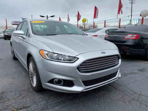 2016 Ford Fusion for sale at NUMBER 1 CAR COMPANY in Detroit MI